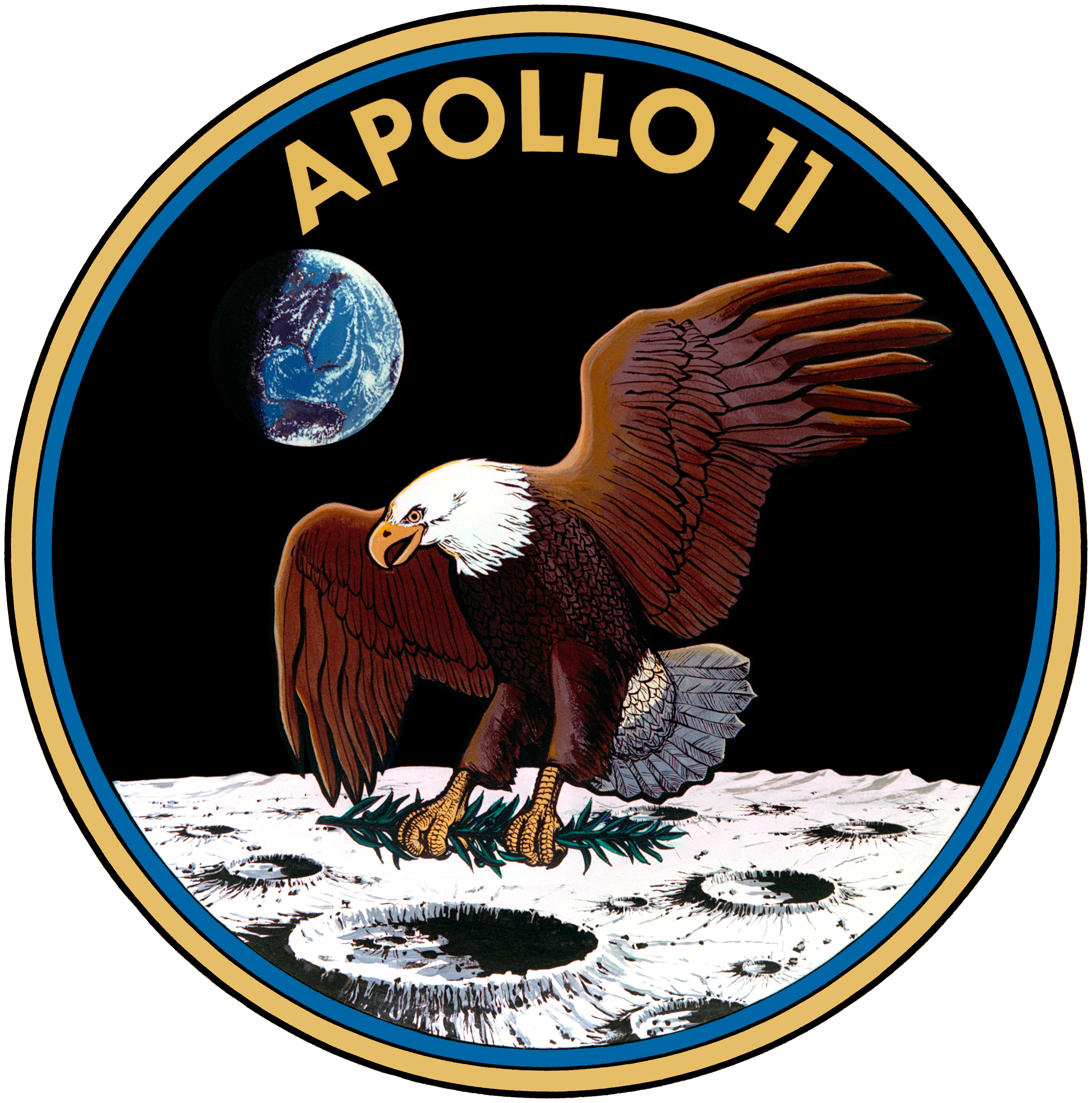 Patch da missão Apollo 11